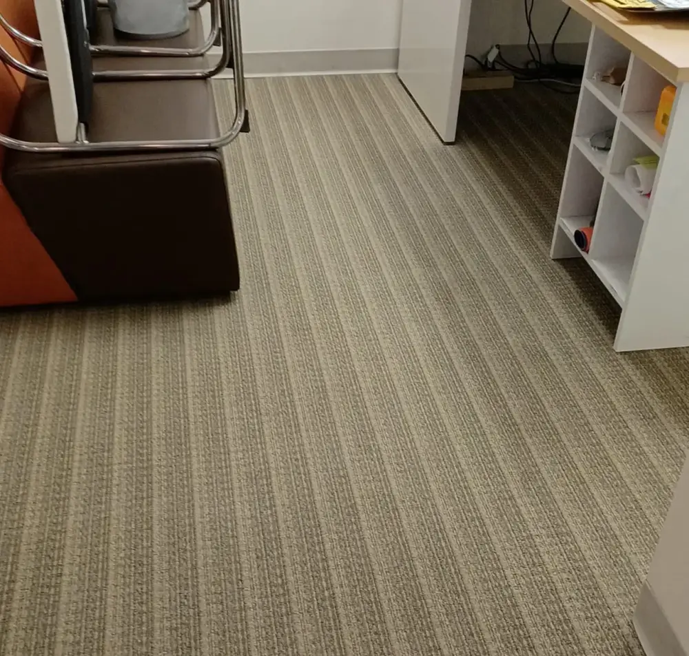 Clean berber carpet in a rental unit Clean berber carpet in a rental unit