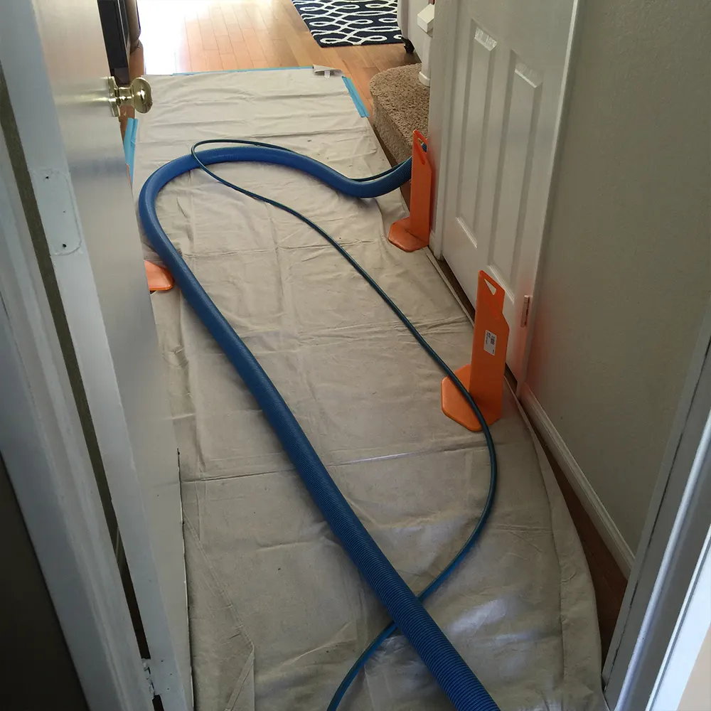 Extraction hoses set up inside a home β Imperial Carpet Cleaning, San Diego Extraction hoses set up inside a home β Imperial Carpet Cleaning, San Diego